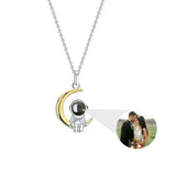 Ladies Astronaut Necklace for Birthday Christmas Love Surprise