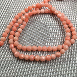 Pink Coral Bead 3x4mm DIY Jewellery Gift