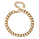 Ladies Chain Bracelet Aluminum Alloy Adjustable Bangle