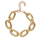 Ladies Chain Bracelet Aluminum Alloy Adjustable Bangle