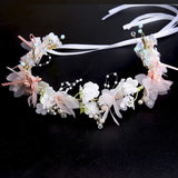 Crystal Bride Wedding Wreath Crown Hair Band Jewelry