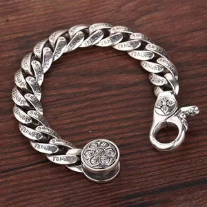 Thai Silver S925 Bracelet Retro Domineering Couple Party Gift Jewelry