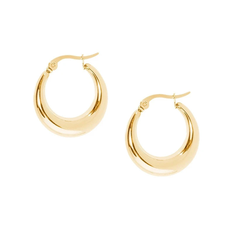 Copper Couple Earrings Men Women Jewelry