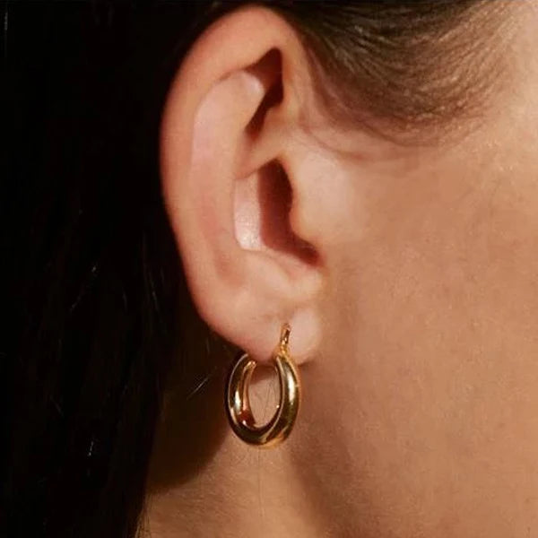 Copper Couple Earrings Men Women Jewelry