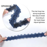 Women Hairband Non-slip Mesh Skeleton Headpiece