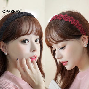 Women Hairband Non-slip Mesh Skeleton Headpiece