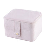 Ladies Jewelry Box Earring Ring Organizer Travel Case