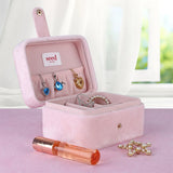 Ladies Jewelry Box Earring Ring Organizer Travel Case