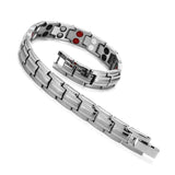 Women's Titanium Magnetic Bracelet with Pain Relief Stones