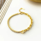 S925 Sterling Silver Bracelet with Zircon, European American Women Jewelry