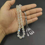 Colorful Crystal Muslim Bead Bracelet Rosary Islamic Accessories