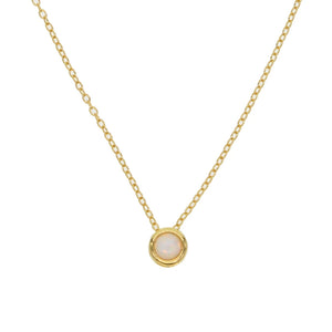 Delicate Single CZ Stone Choker Necklace in 925 Sterling Silver