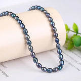 Freshwater Pearl Long Necklace Elegant Jewelry