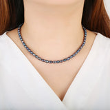 Freshwater Pearl Long Necklace Elegant Jewelry