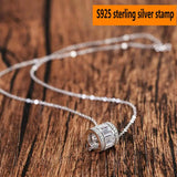 Fashionable Cylindrical Clavicle Pendant
