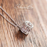 Fashionable Cylindrical Clavicle Pendant