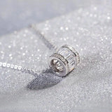 Fashionable Cylindrical Clavicle Pendant