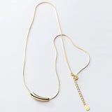 Sweet S925 Silver Water Drop Clavicle Chain Necklace