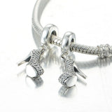 925 Silver High Heel Shoe Charm