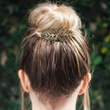 Lady Leaf Hair Comb for Women Party Bridesmaid Gift Hair Accessories