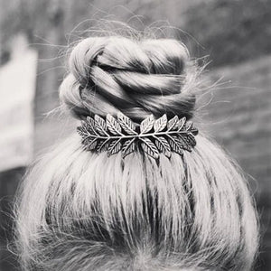 Lady Leaf Hair Comb for Women Party Bridesmaid Gift Hair Accessories