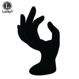 Velvet Hand Jewelry Display Stand Ring Bracelet Bangle Necklace Organizer