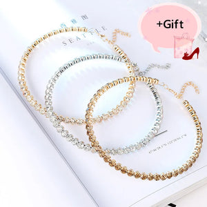 Lady Sexy Tennis Choker Necklace for Women