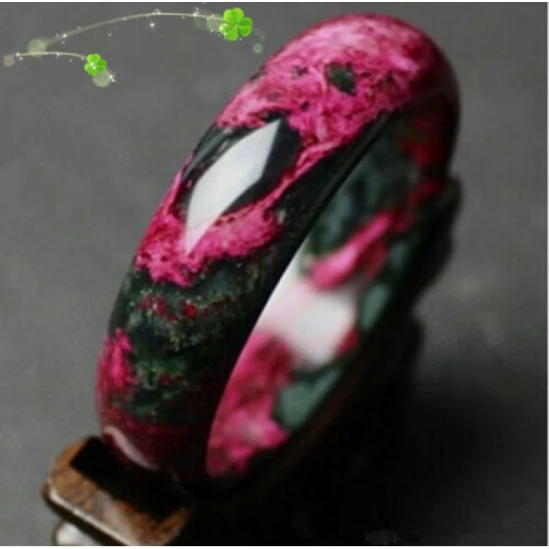 Women's Flower Lace Bracelet Multi-Color Small Jade Jewelry