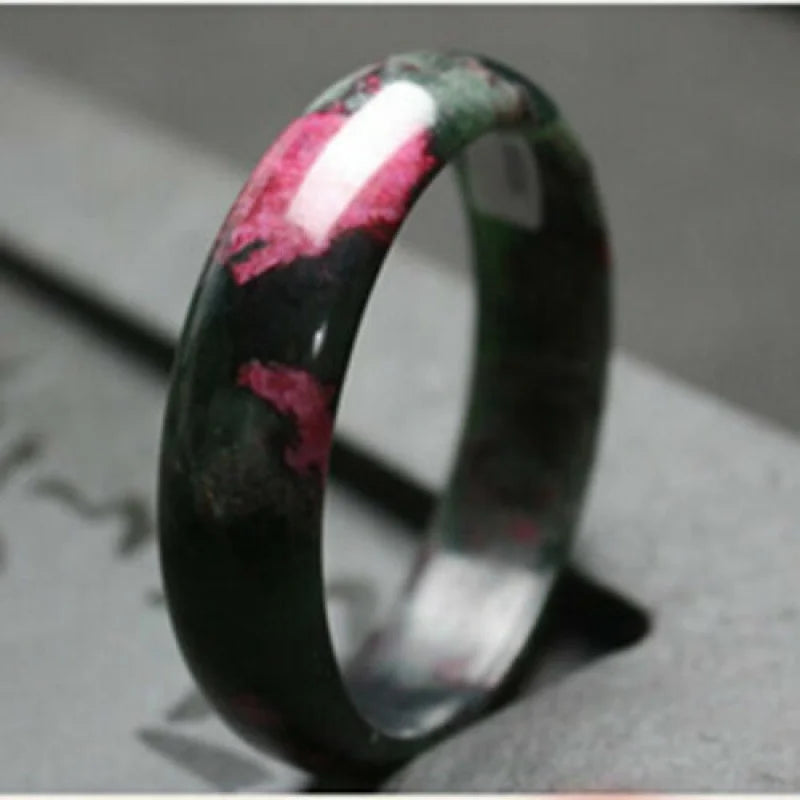 Women's Flower Lace Bracelet Multi-Color Small Jade Jewelry