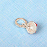 Ladybug 925 Silver Beads Sterling Silver Dangle Pendant Charms