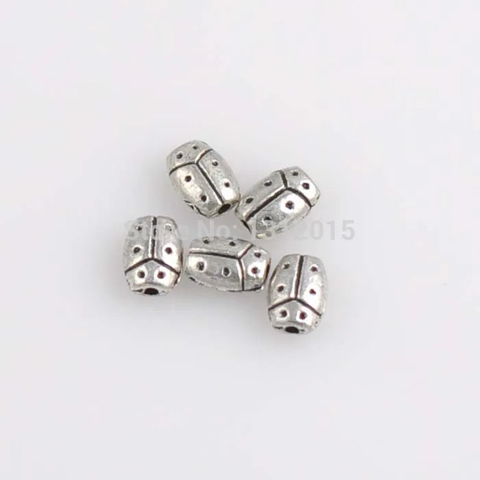 50PCs Tibetan Silver Metal Alloy Spacers Beads 8x6mm YTC0005