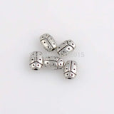 50PCs Tibetan Silver Metal Alloy Spacers Beads 8x6mm YTC0005