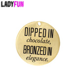 Ladyfun Customizable Stainless Steel Girl Magic Pendant
