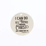 Ladyfun Customizable CHRIST Pendant Charms - Stainless Steel