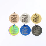 Ladyfun Customizable CHRIST Pendant Charms - Stainless Steel
