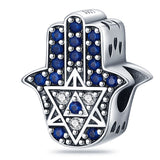 925 Silver Prata Pendant Amulet Charm Fits Bracelet DIY Jewelry Gift