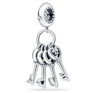 925 Sterling Silver Prata Pendant Three-Piece Set Jewelry Bracelet & Pendant