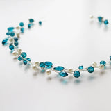 Pearl Head Decoration Hair Vine Tiara Wedding Bridal Hair Ornament