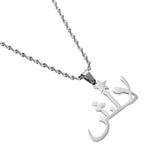 Lalish Pendant Chain Necklace Yezidi Faith Jewelry for Women