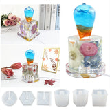 DIY Silicone Mold for Lamp Holder Cube Cylinder Bedside Lamp Mirror