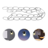 Chandelier Chain for Ceiling Light Fixtures Iron Hanging Accessory