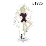 Houseki No Kuni Anime Keychain Acrylic Stand Man Woman Key Chain Car Accessories