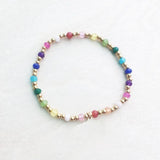 Lanseis Colorful Bead Baby Bracelet, Jewelry Making Gift for Women