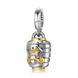 Lantern Ghost Dangle Charm for Bracelet Necklace DIY Gift