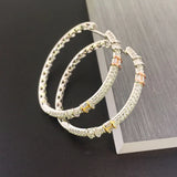 Lanyika Jewelry Simple Micro Inlay Party Earrings