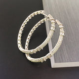 Lanyika Jewelry Simple Micro Inlay Party Earrings
