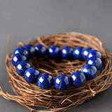 Lapis Lazuli Agate Beads Bracelet 6/8/10mm Stretch Round Jewelry
