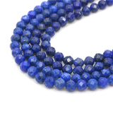 Lapis Lazuli Beads Strand 2/3/4mm Faceted Round Gemstone