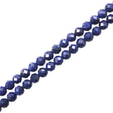 Lapis Lazuli Beads Strand 2/3/4mm Faceted Round Gemstone