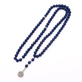 Lapis Lazuli Crystal Bracelet 6-10mm Beads Romantic Yoga Bracelet